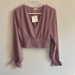 Altar’d State Scrunch Crop Top